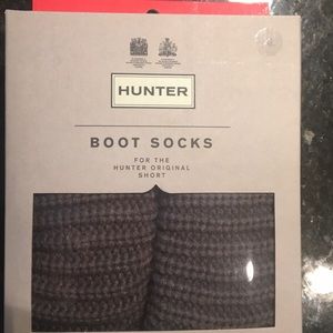 Hunter short boot socks.